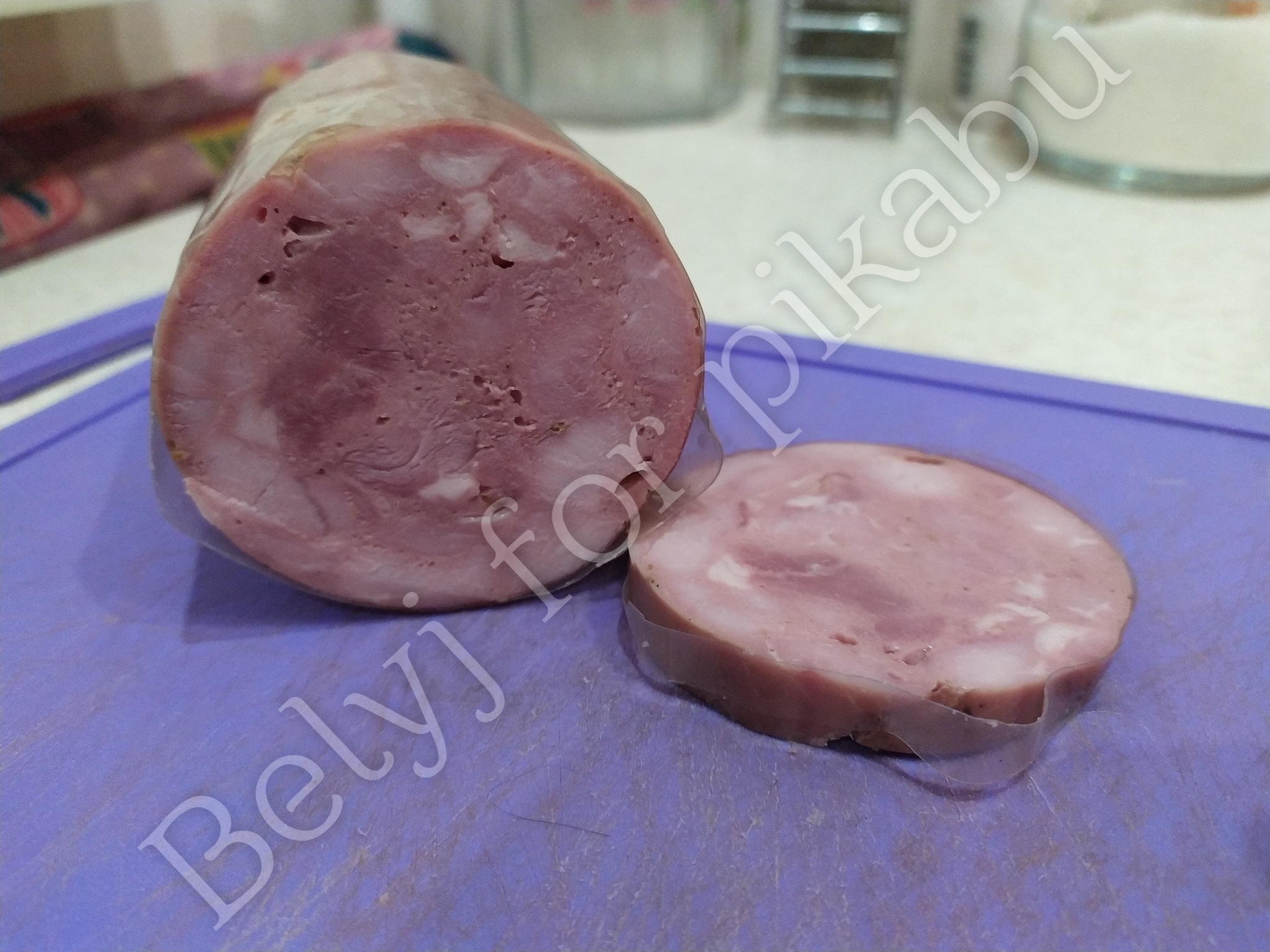 Chopped ham sausage - My, Sausage, Meat, Recipe, Ham, Homemade sausage, Longpost