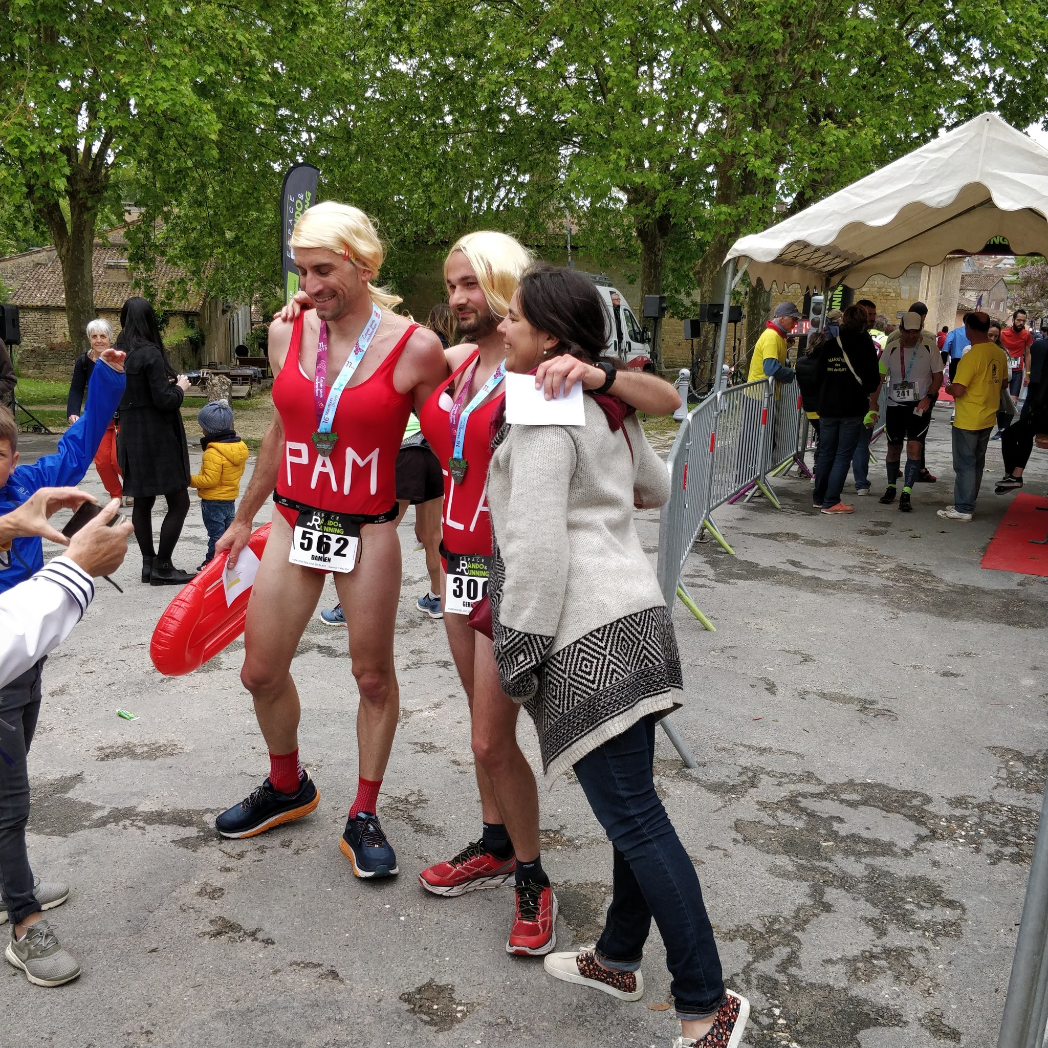 Marathon in Bordeaux - My, Marathon, Run, France, Bordeaux, Winemaking, Video, Longpost