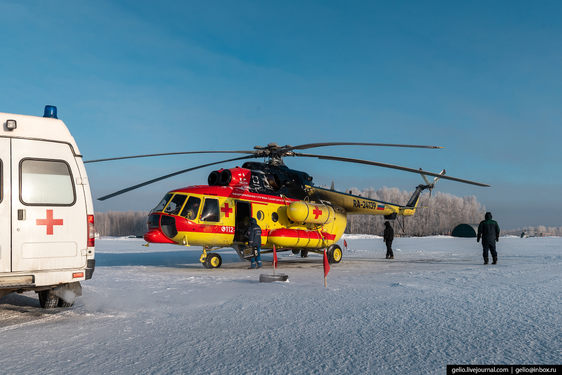 Sanitary aviation in the Novosibirsk region - Aviation, Helicopter, The medicine, Novosibirsk, Longpost