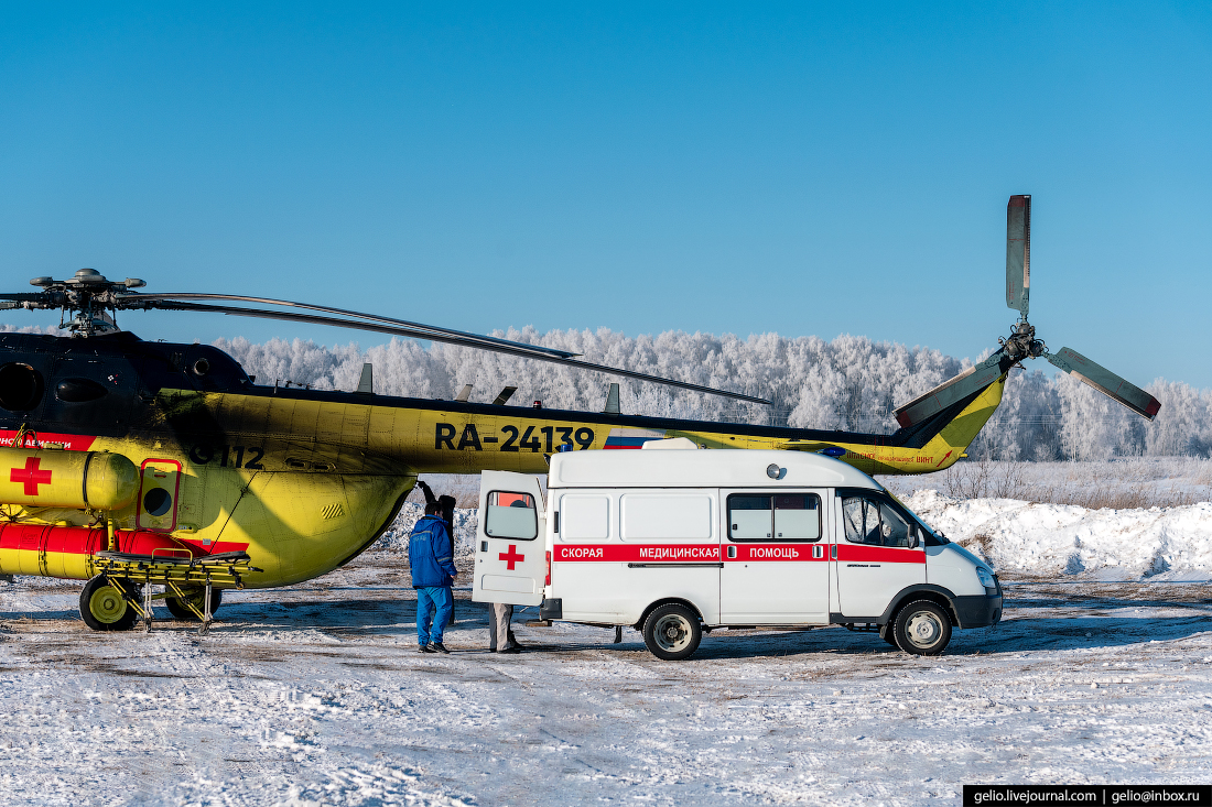 Sanitary aviation in the Novosibirsk region - Aviation, Helicopter, The medicine, Novosibirsk, Longpost