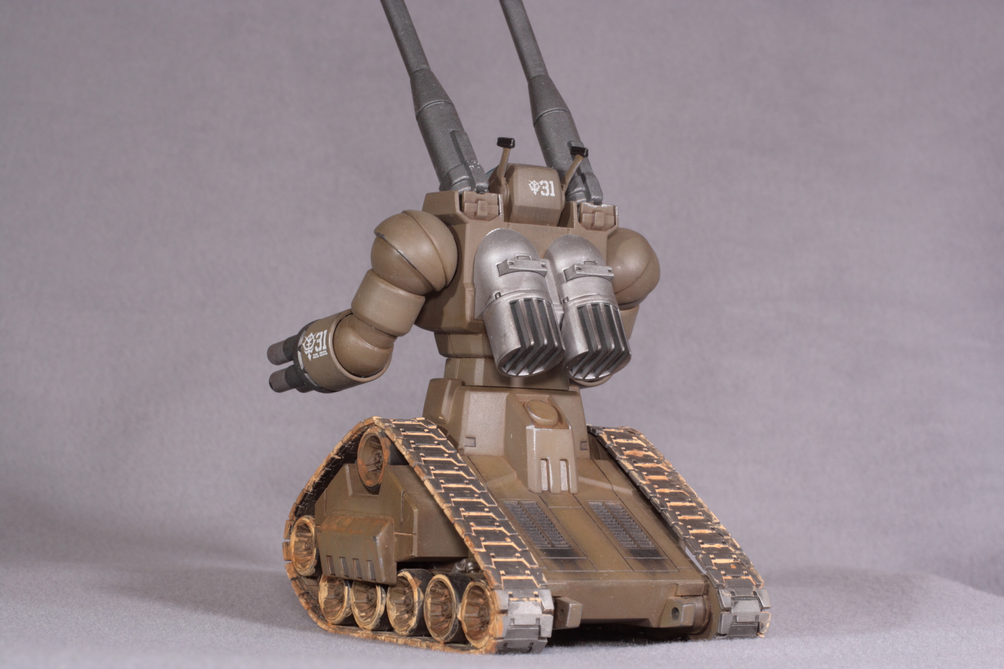 RX-75-4 Guntank 1/144 - My, Anime, Gundam, Modeling, Gunpla, Models, Longpost