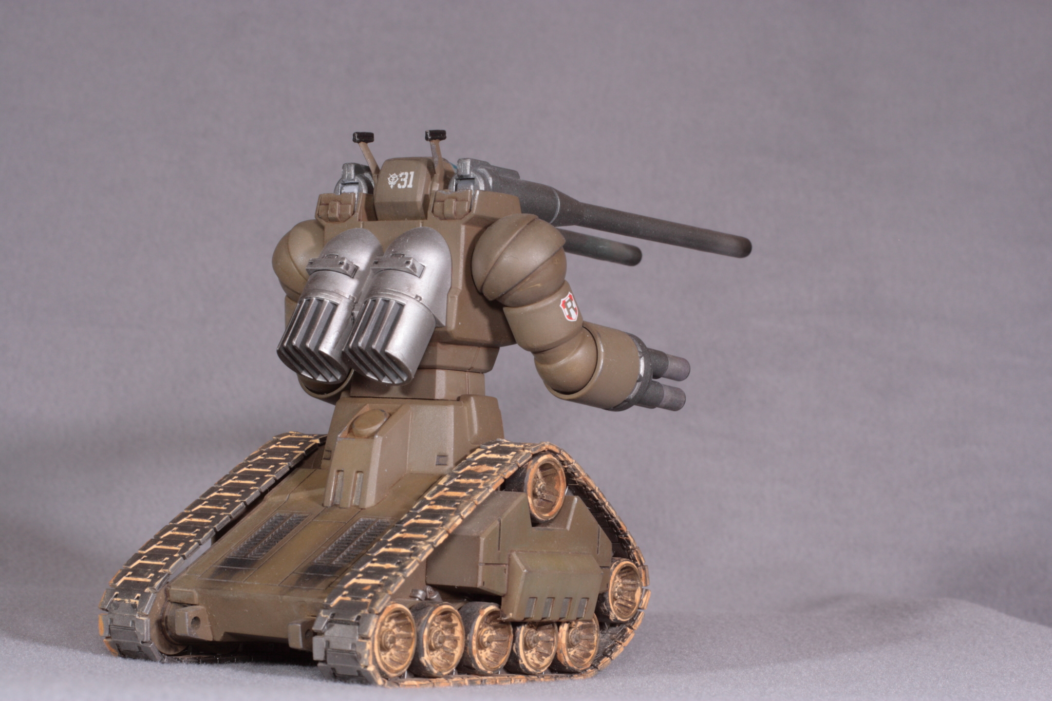 RX-75-4 Guntank 1/144 - My, Anime, Gundam, Modeling, Gunpla, Models, Longpost