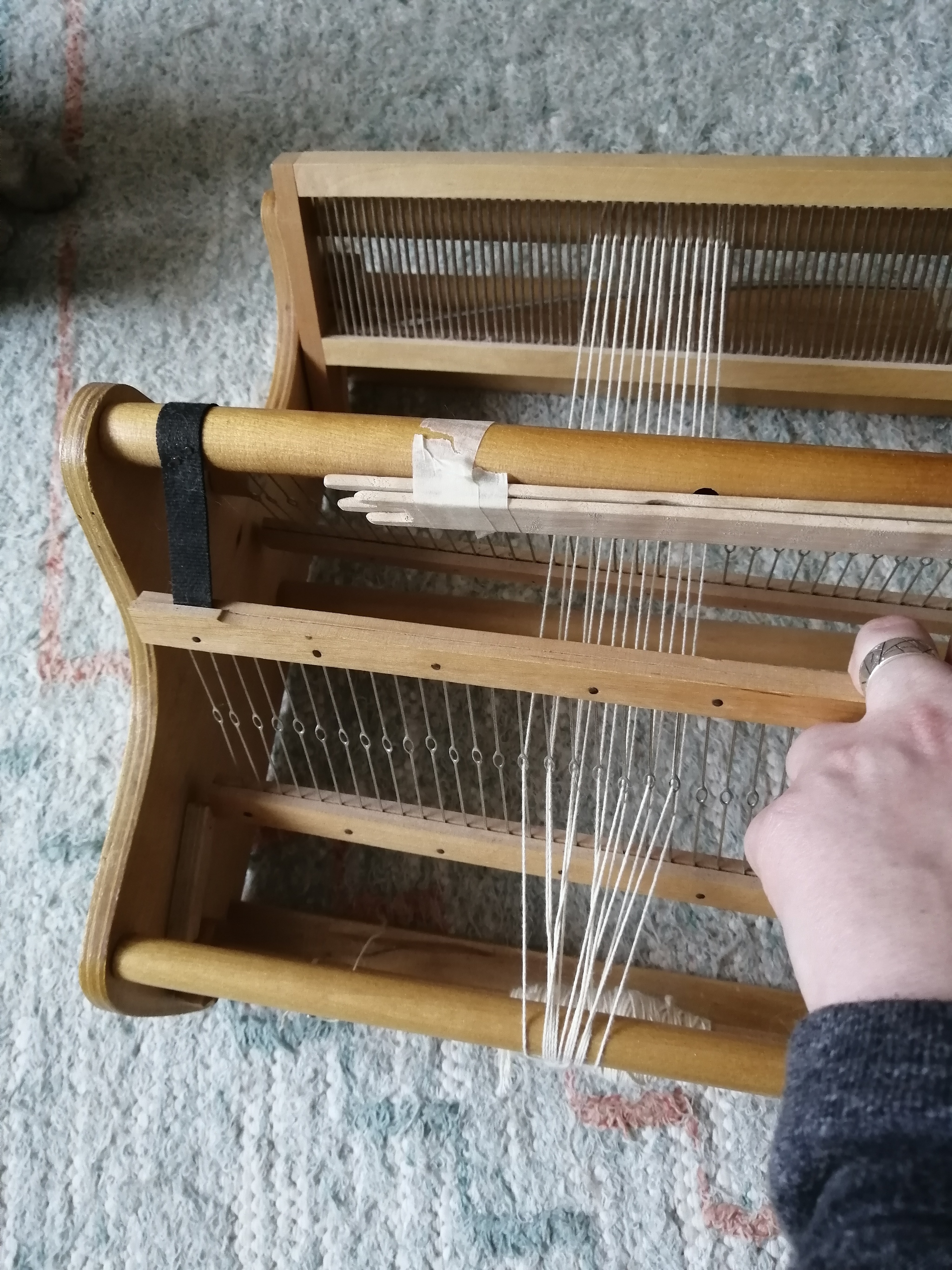 Loom - My, Loom, Weaving, Knitting, Longpost