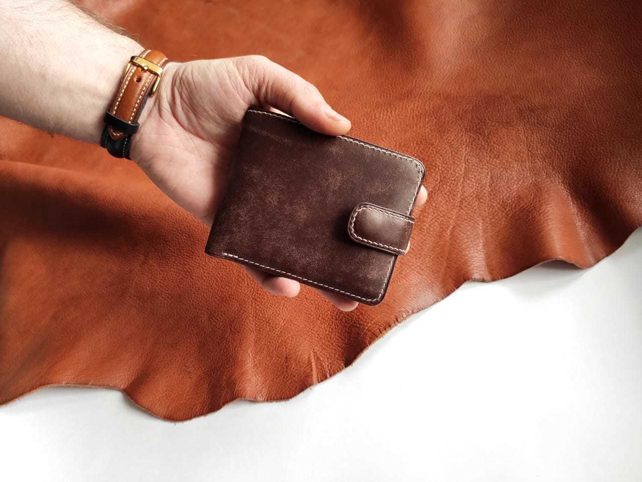 DIY classic leather wallet - My, Longpost, Leather products, Handmade, Needlework with process, Wallet