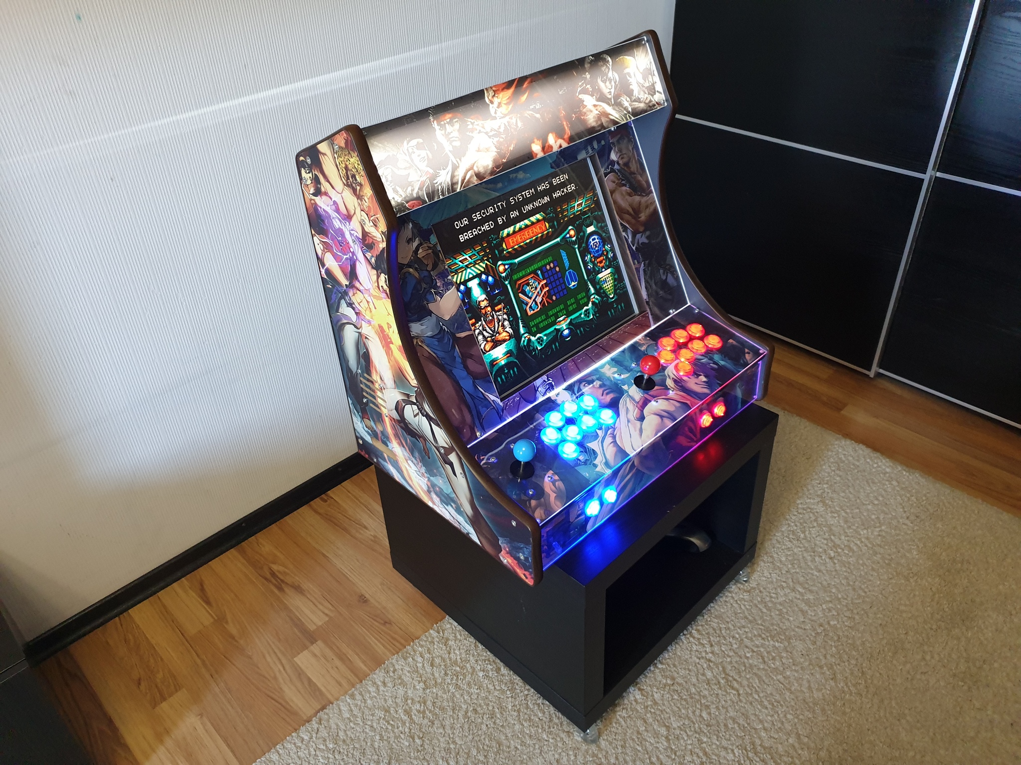 Arcade machine on RetroPie, so you don't get bored during the quarantine! - My, Slot machines, Retro Games, Hobby, Entertainment, Retropie, Longpost