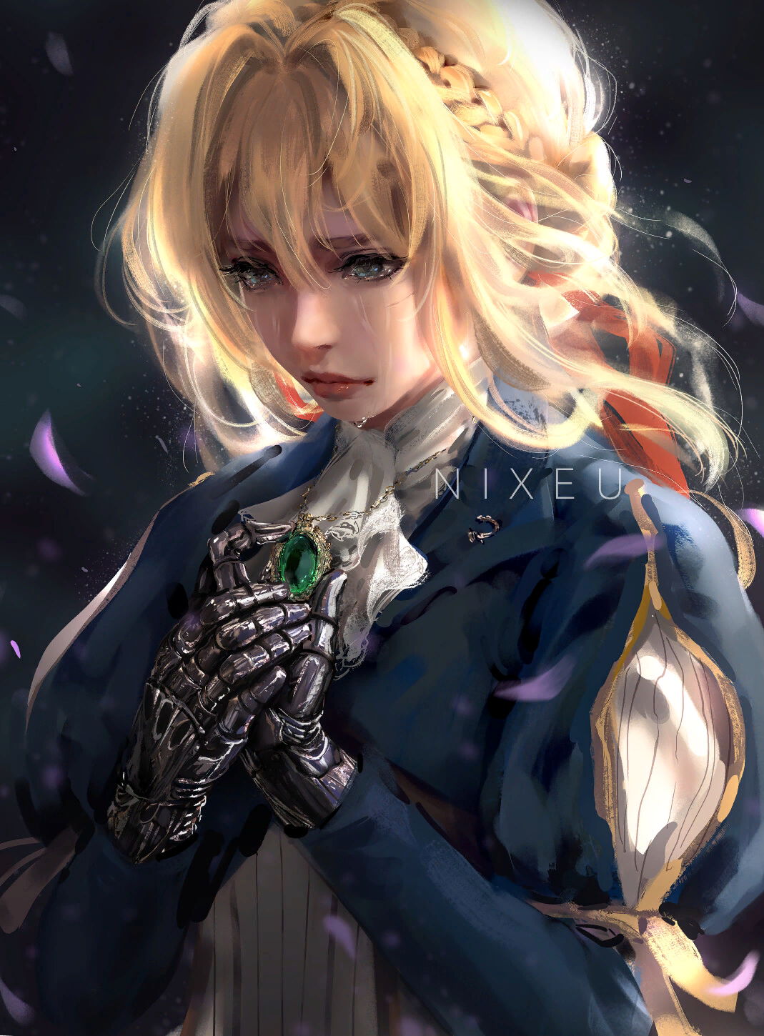 I love you too - Violet Evergarden, Anime Art, Аниме, Арт