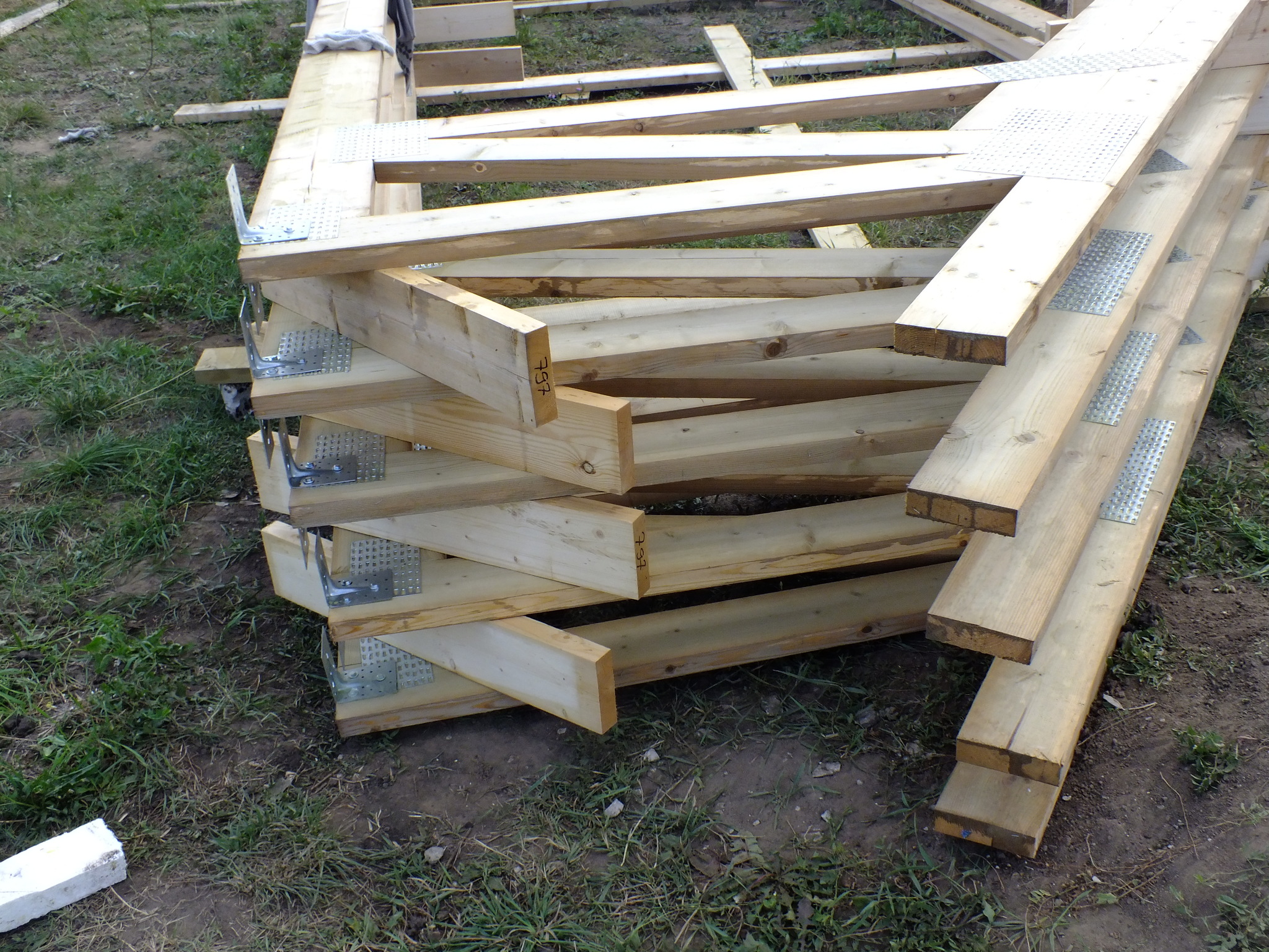 DIY frame. Part 2 Assembling the constructor - My, House, Building, Wall, Frame house, With your own hands, Dacha, Private house, Lodging, Longpost