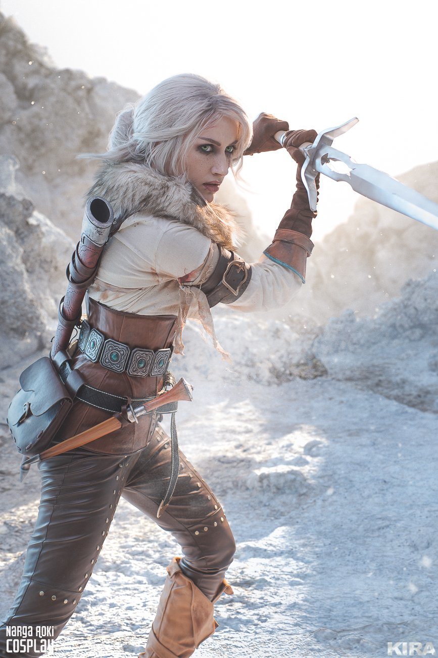 Cosplay Ciri The Witcher 3 @Narga - Witcher, Ciri, Cosplay, Narga, Longpost