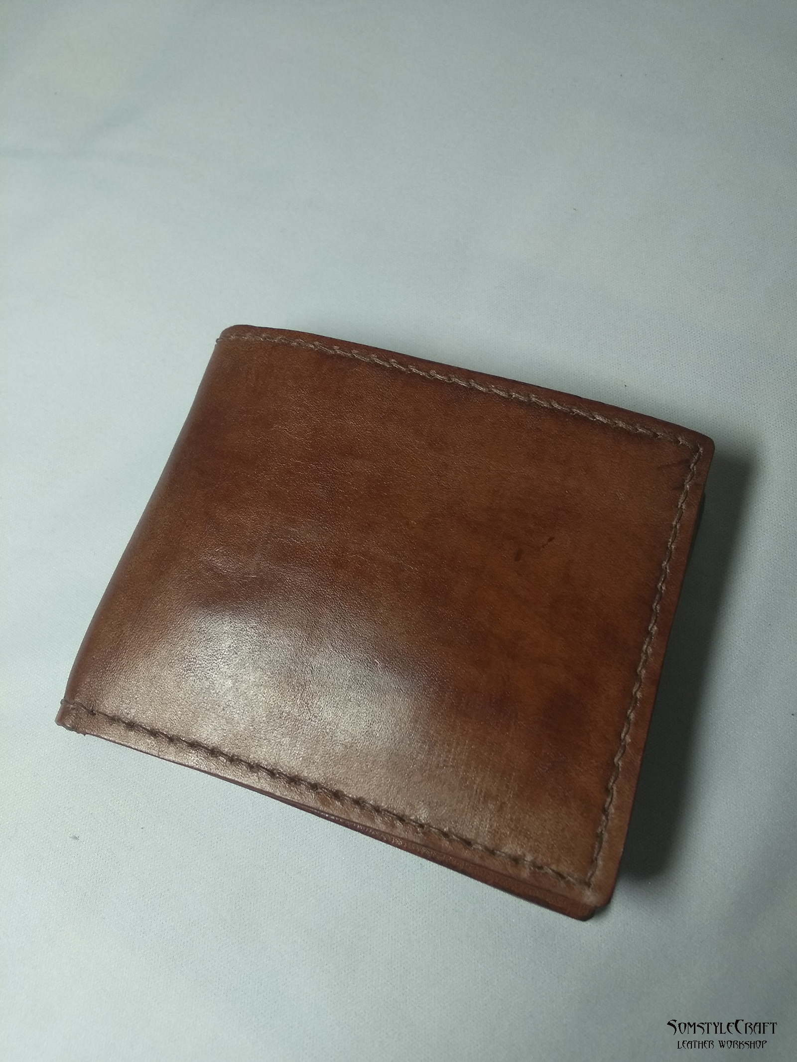 Wallet Kenya - My, Wallet, Needlework with process, Leather products, Longpost, Video