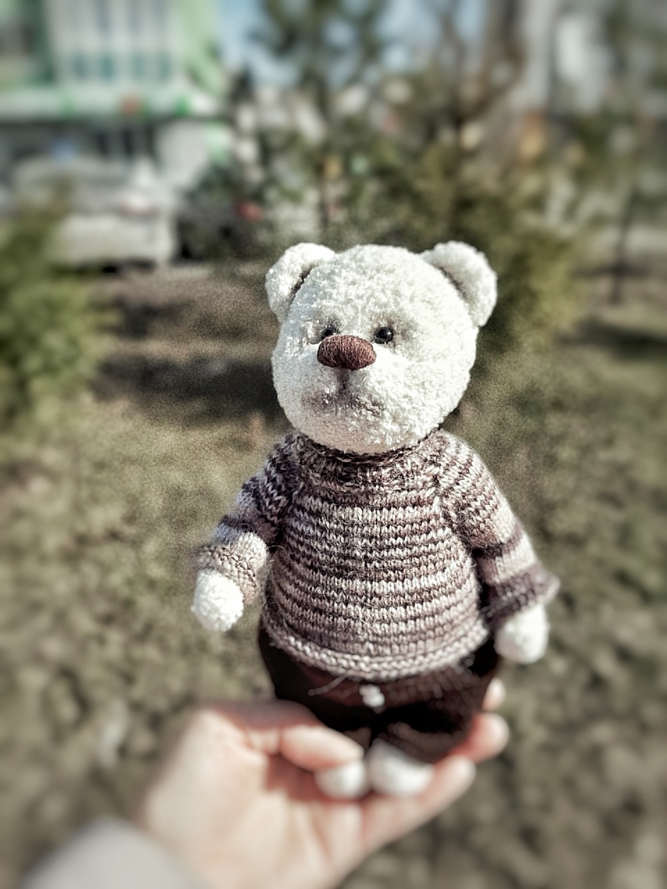 New bears - Teddy bear, Amigurumi, With your own hands, Longpost, Needlework without process, Crochet, Knitting