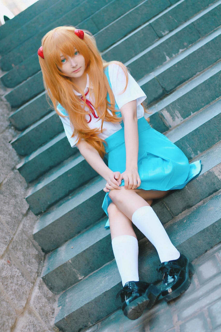 Asuka Cosplay - My, Cosplay, Evangelion, Asuka langley, Russian cosplay, Anime, The photo, Redheads, Longpost