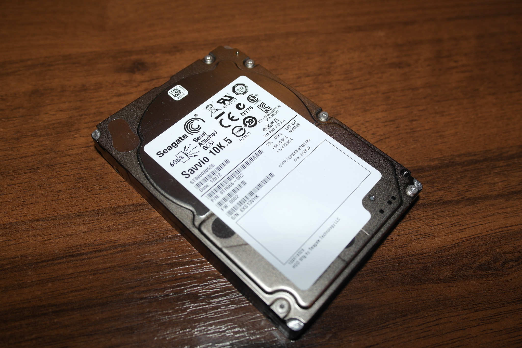 Разборка серверного HDD с интерфейсом SAS | Пикабу