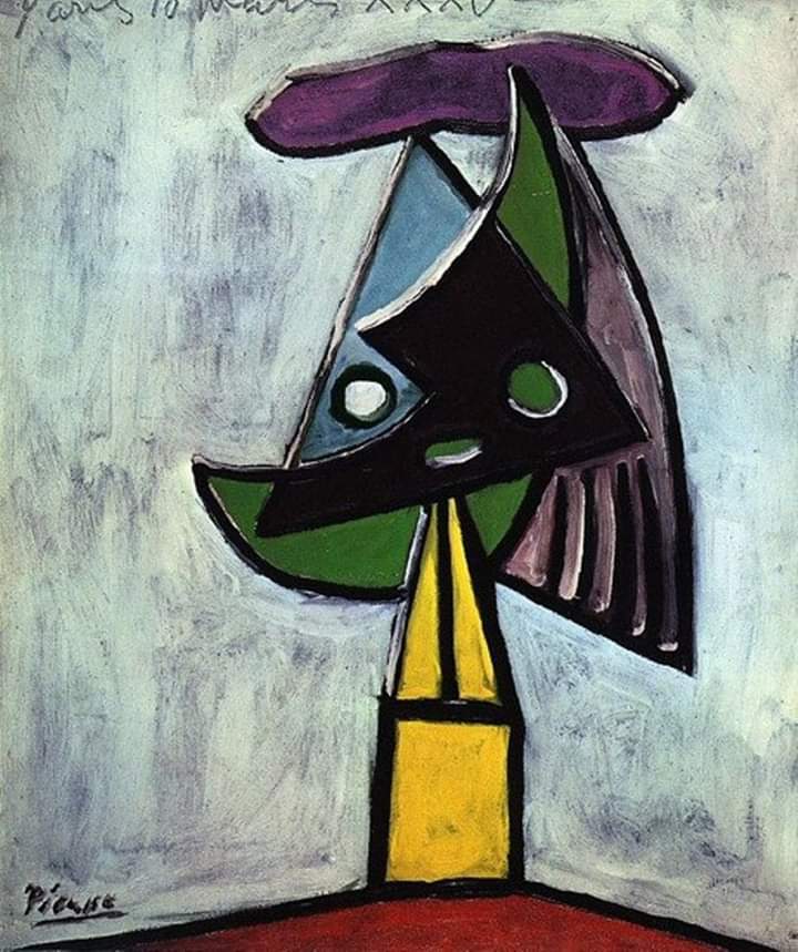 Who is shown in the picture? - Art, Painting, Picasso