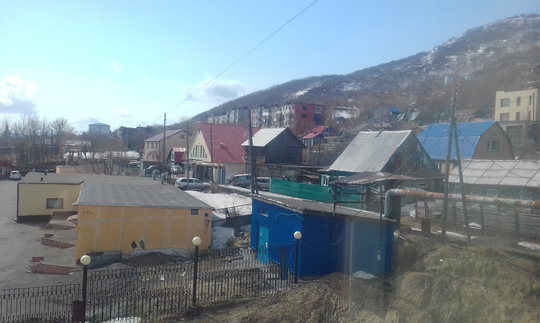 Kamchatka from a hotel window - My, Quarantine, Petropavlovsk-Kamchatsky, The mountains, Longpost