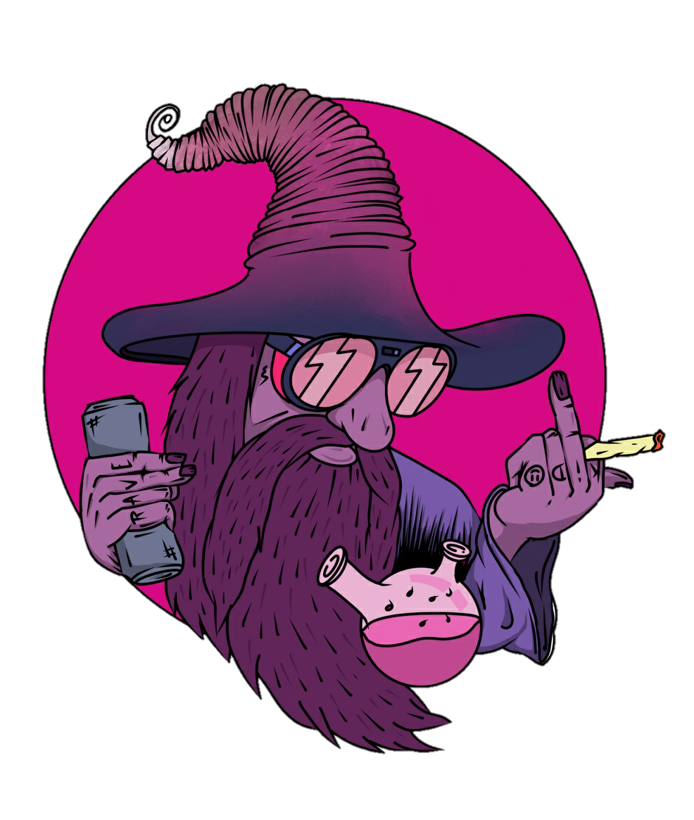 Wizard - My, Drawing, Digital drawing