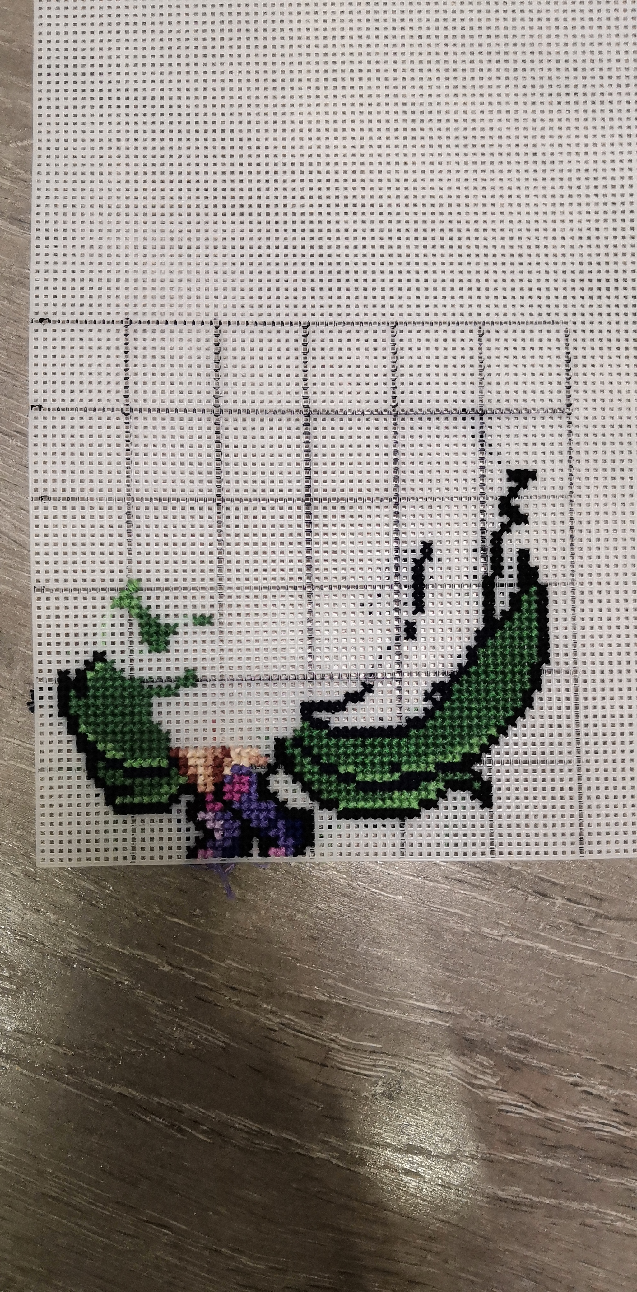 League of legends: Arcade Ahri - My, League of legends, Cross-stitch, Hobby, Longpost