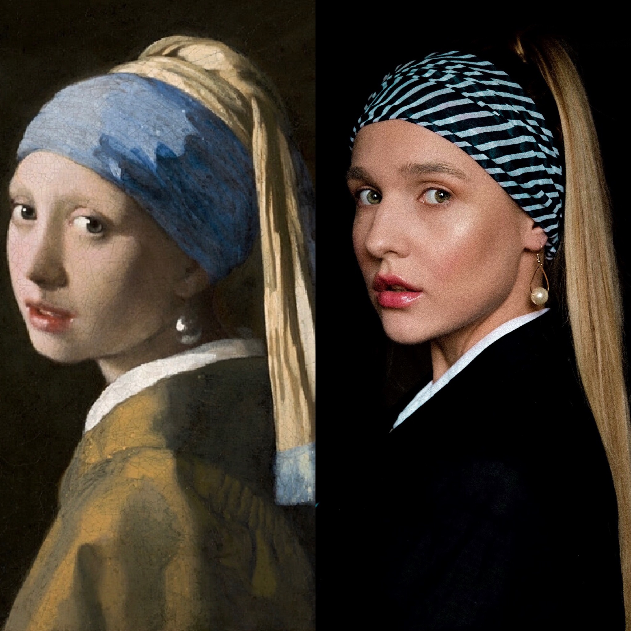 Картина вермеера девушка. Тео Ван Вейнгарден девушка с жемчужной сережкой.