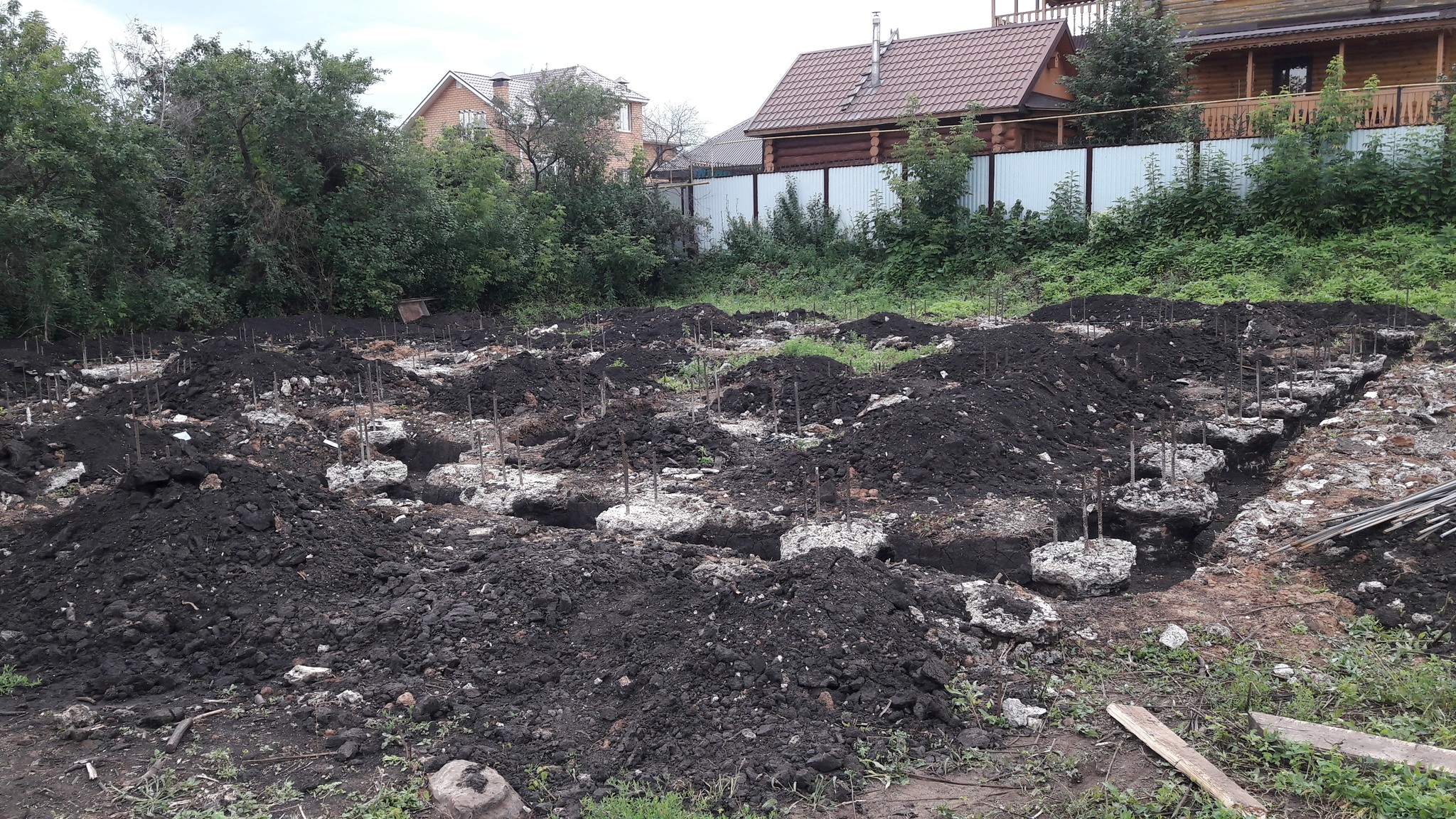 The eyes are afraid, the hands are busy, the mind is working (the story of building your house in the photo) - My, It Was-It Was, Building, Longpost