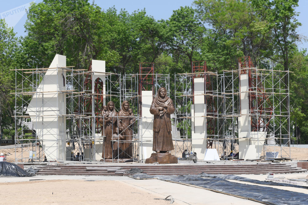 Victory Park is being built in Tashkent for the 75th anniversary of the Victory over fascism - The Second World War, The Great Patriotic War, Uzbekistan, Tashkent, The park, Video, Longpost