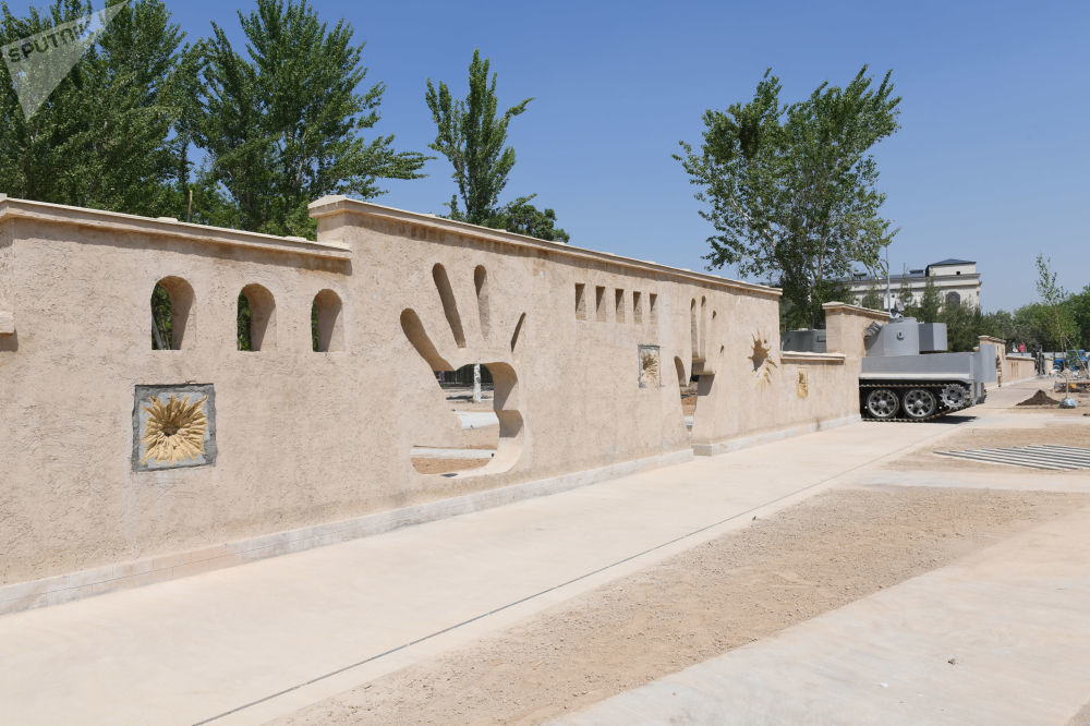 Victory Park is being built in Tashkent for the 75th anniversary of the Victory over fascism - The Second World War, The Great Patriotic War, Uzbekistan, Tashkent, The park, Video, Longpost