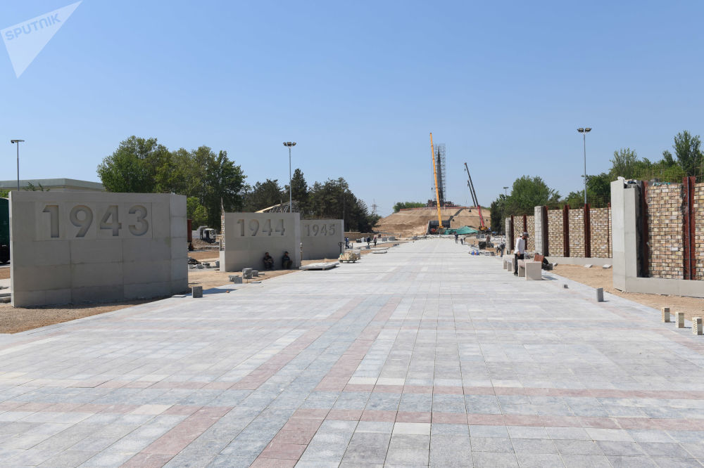 Victory Park is being built in Tashkent for the 75th anniversary of the Victory over fascism - The Second World War, The Great Patriotic War, Uzbekistan, Tashkent, The park, Video, Longpost