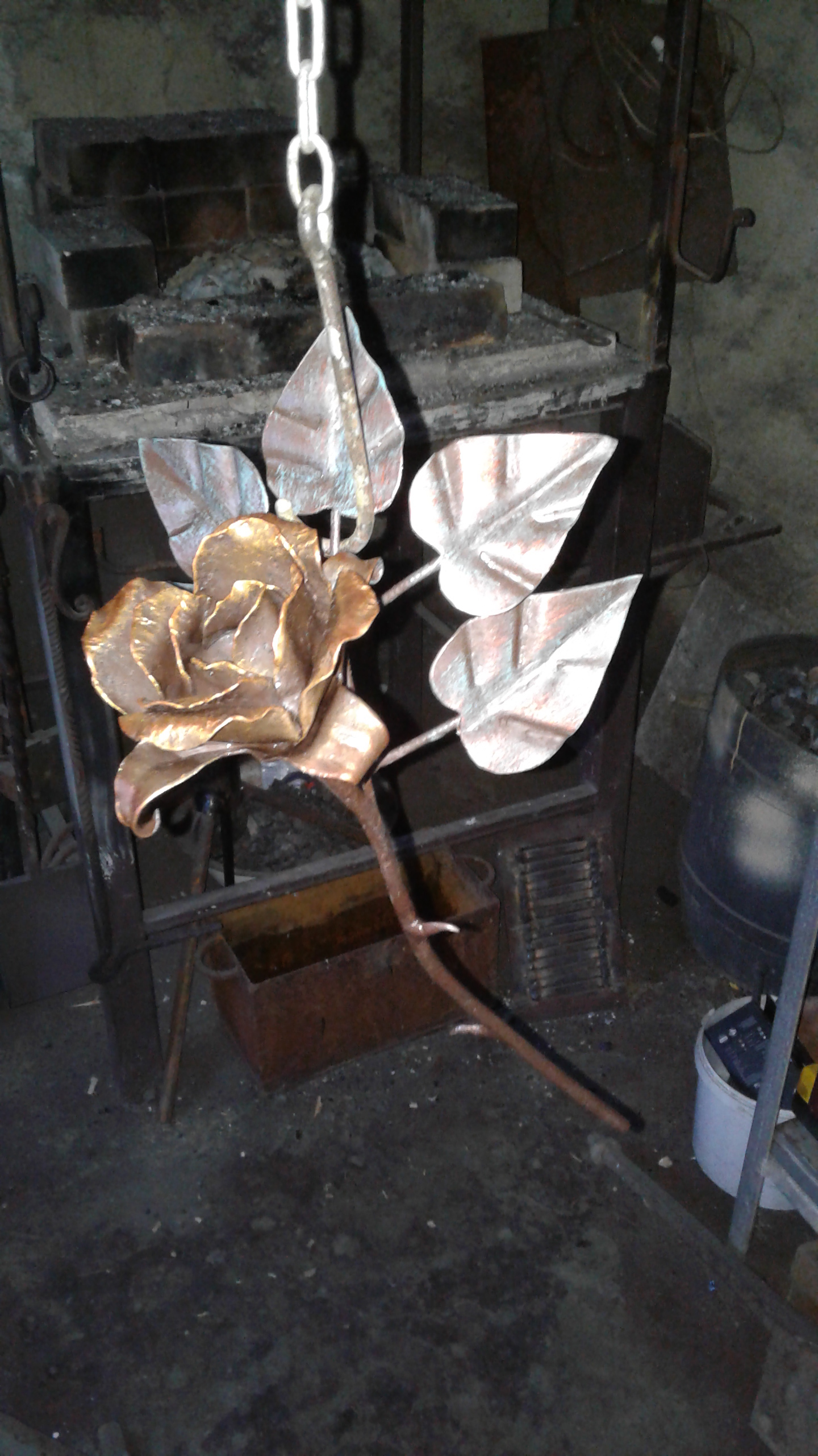 Forging a rose - My, Forging, With your own hands, Longpost