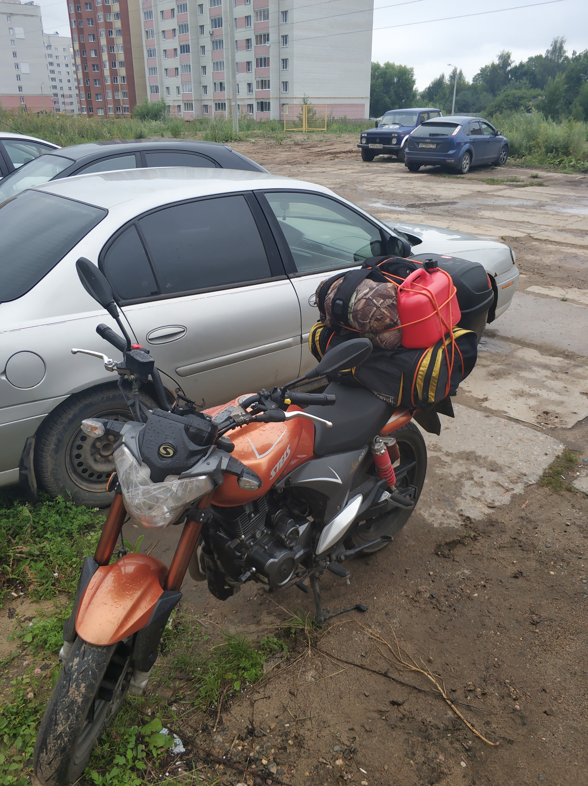 Long-distance motorcycle on a 200 cc Chinese - Dalnyak, Moto, Chinese, Stels Flame 200, Longpost