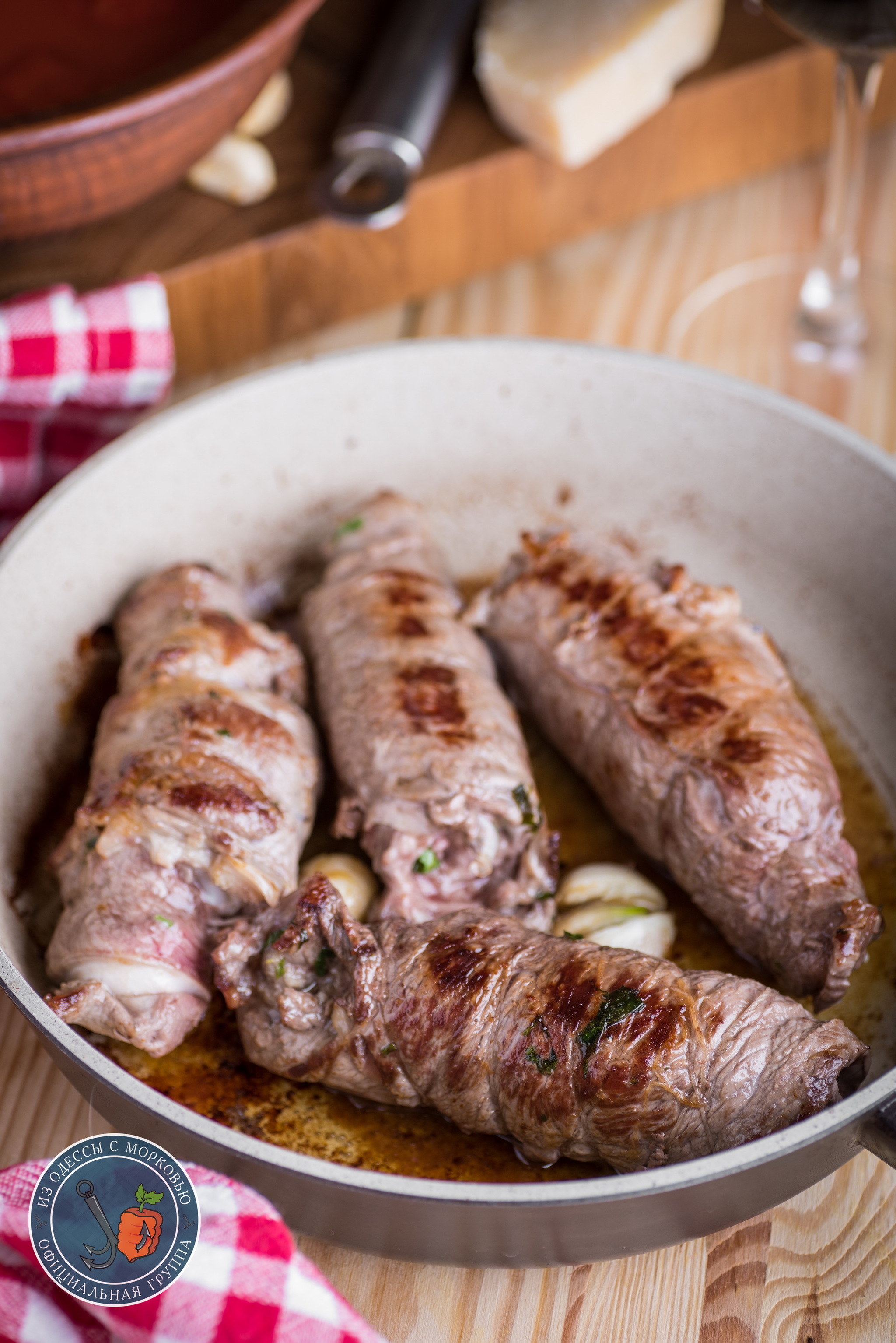 Braciola. The Soprano Family Cookbook. Mafia kitchen - My, From Odessa with carrots, Recipe, Cooking, Food, The photo, Longpost, The Sopranos, Italian food