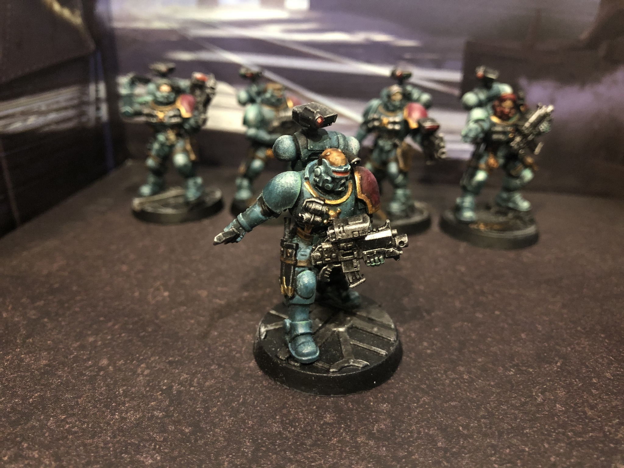 An incursor's deception for an order for which I have not yet come up with a name - My, Warhammer 40k, Wh miniatures, Primaris space marines, Longpost