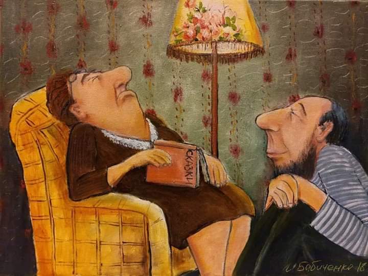 Have a good mood!!!!! - Art, Painting, Humor, Odessa, Longpost