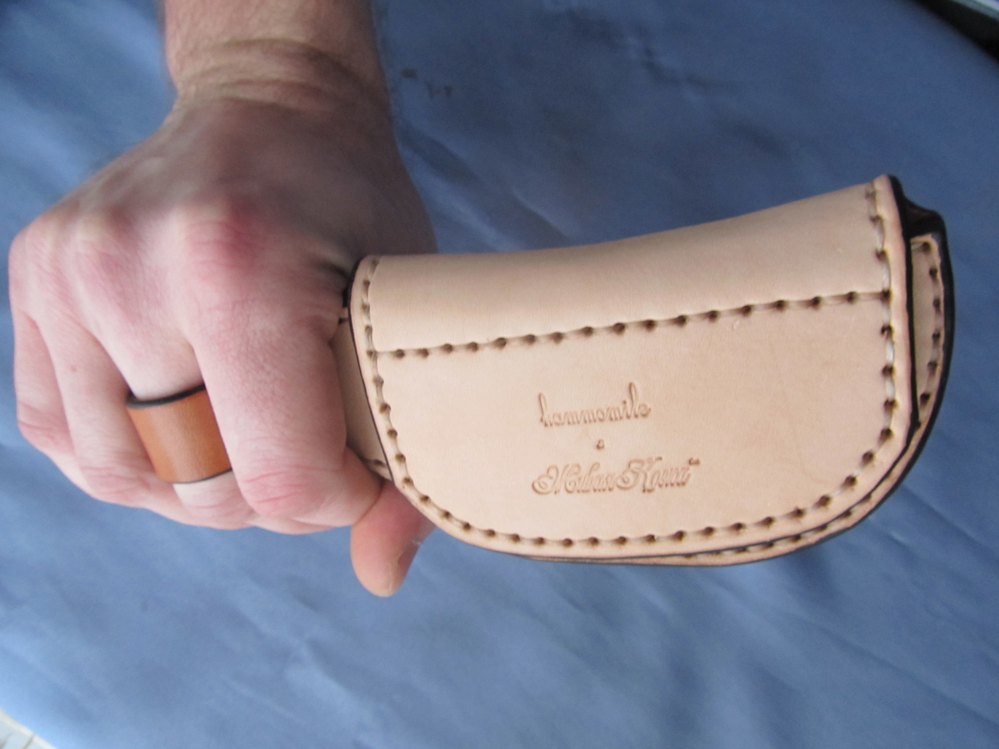 Battle wallet - My, Wallet, Leather products, Longpost, Needlework without process, Leather