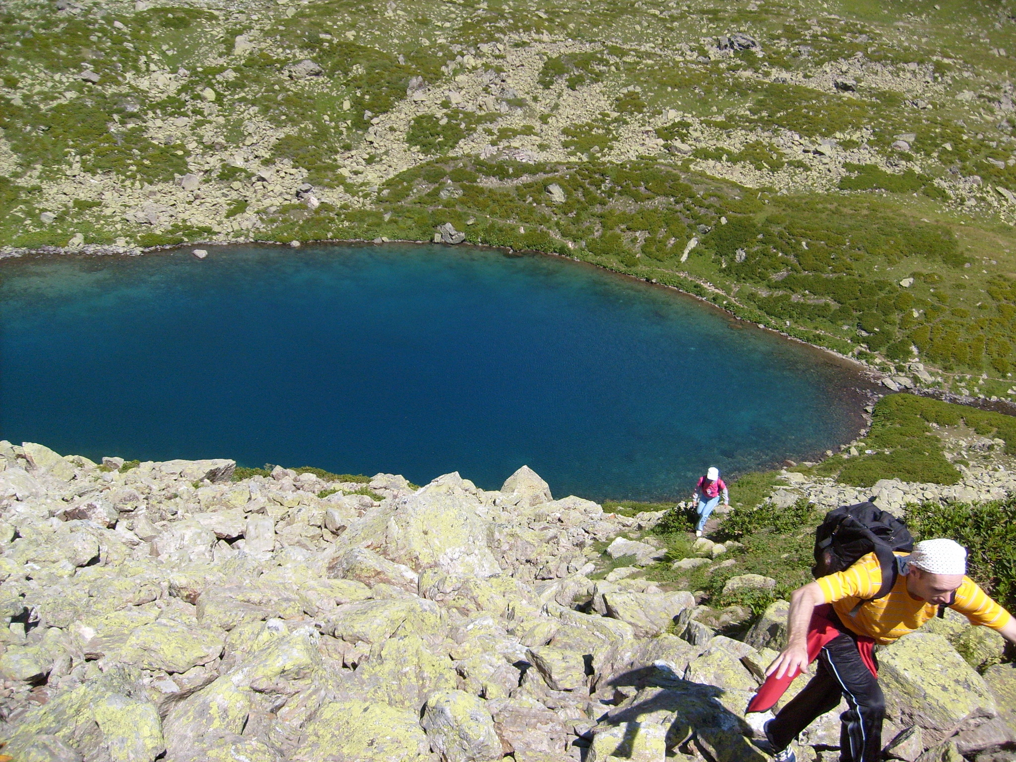 Near Arkhyz Lakes - My, The mountains, Lake, Longpost, North Caucasus, Arkhyz