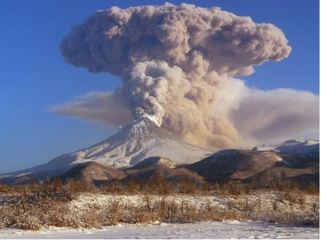 On the hills of Kamchatka - Kamchatka, Volcano, Longpost, Sheveluch Volcano, Koryaksky Volcano, Klyuchevskoy Volcano