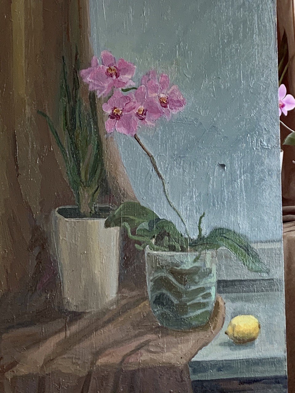 Insulation - My, Oil painting, Still life, Flowers, Drawing, Mum, Longpost