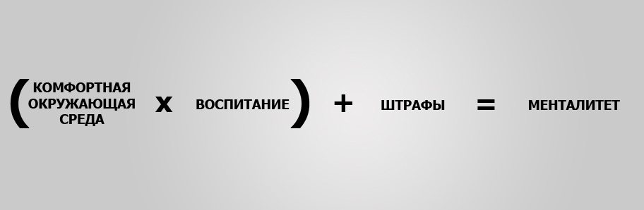 There is no mentality - My, Chistoman, Mentality, Formula