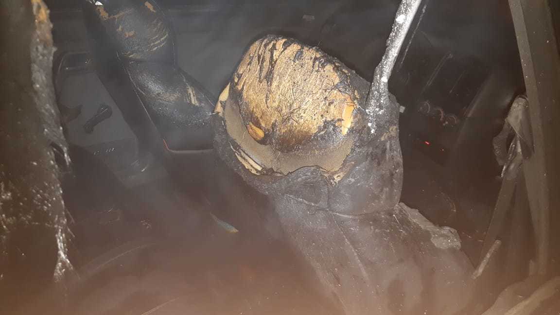 Information about two burnt cars in Naberezhnye Chelny 04/27/2020 - Naberezhnye Chelny, Incident, Fire, Auto, Cars burned down, Firefighters, Ministry of Emergency Situations, Extinguishing, Longpost