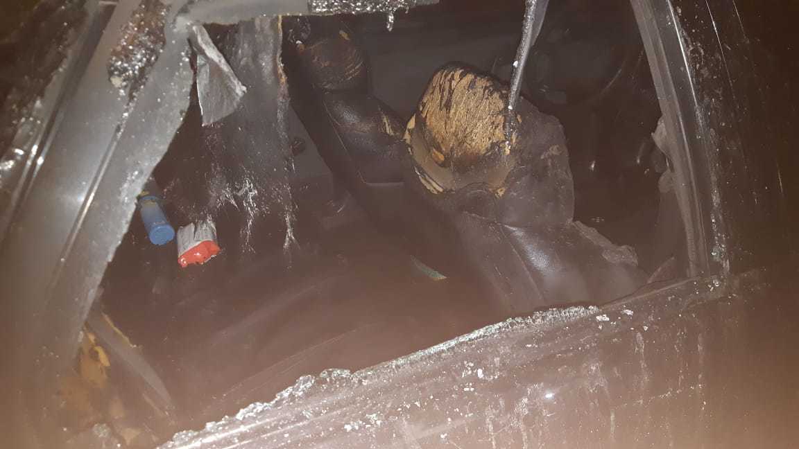 Information about two burnt cars in Naberezhnye Chelny 04/27/2020 - Naberezhnye Chelny, Incident, Fire, Auto, Cars burned down, Firefighters, Ministry of Emergency Situations, Extinguishing, Longpost