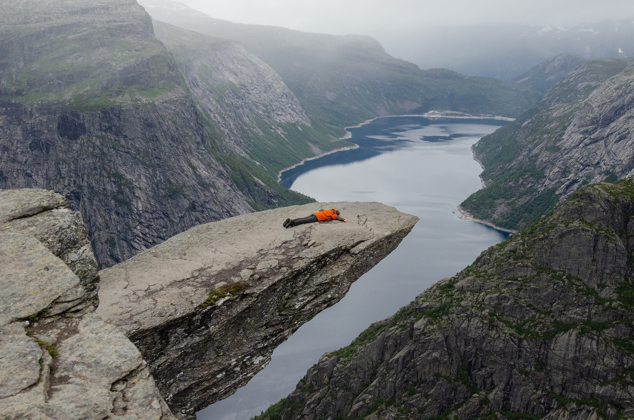 Trip from St. Petersburg to Norway, summer 2019 part 9 - My, Norway, Fjords, Troll Tongue Rock, Travels, Road trip, Bridge, Waterfall, Mat, Longpost