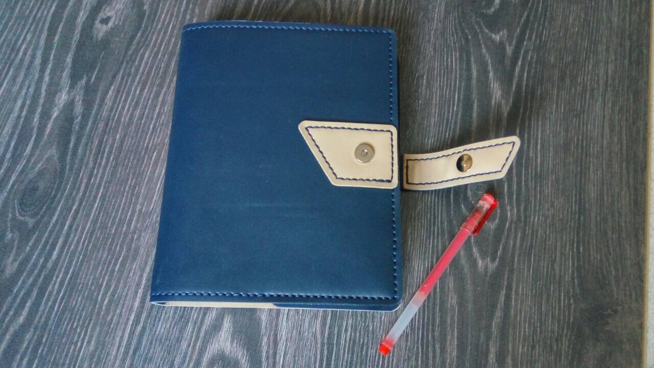 Diary as a gift - My, Leather, With your own hands, Natural leather, Longpost, Needlework without process