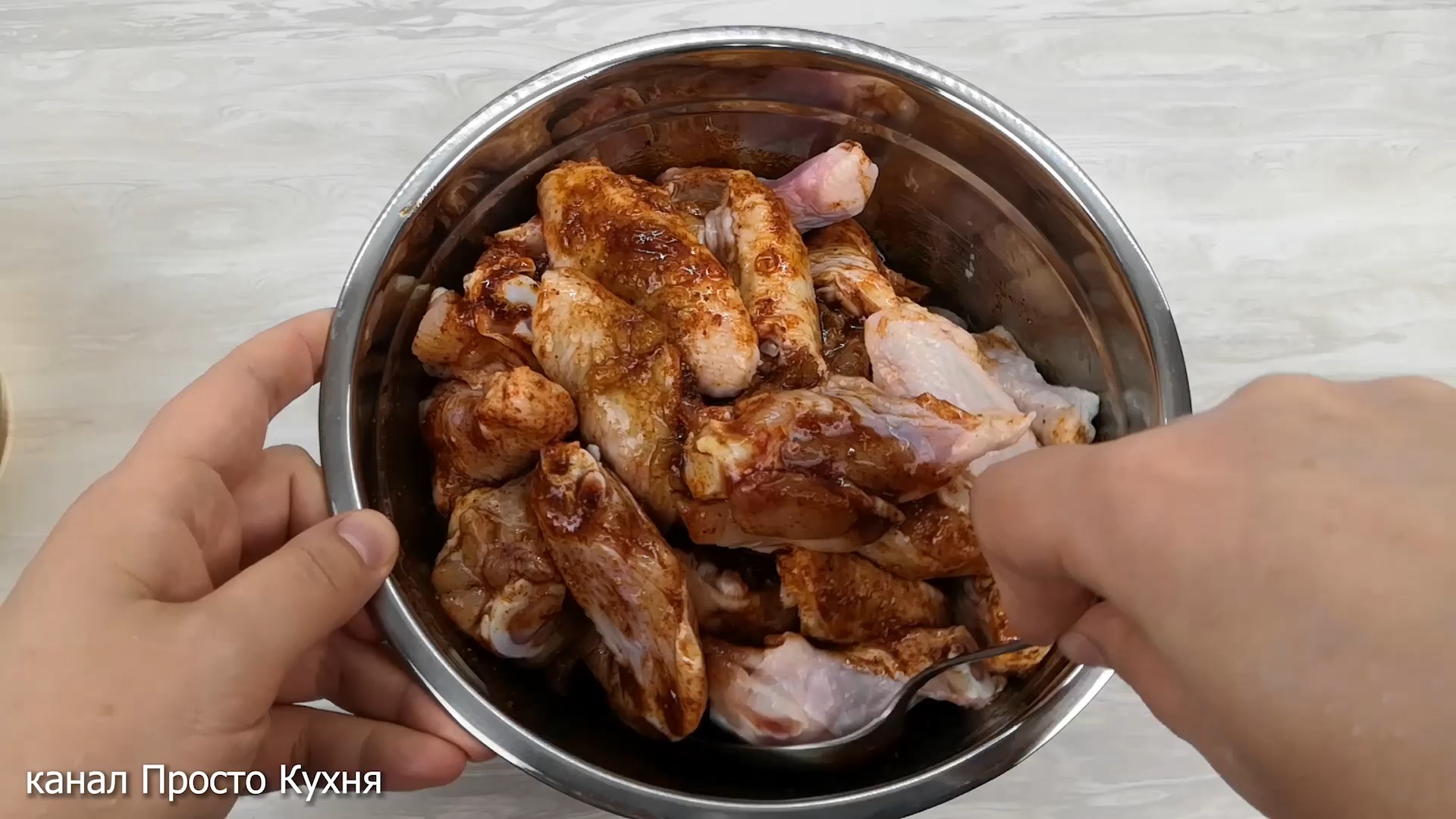 Chicken wings with honey - It's very tasty! - My, Food, Cooking, Hen, Yummy, Recipe, Video recipe, Video, Longpost