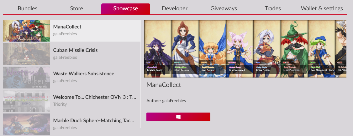 ManaCollect (Indiegala) - Freebie, Distribution, Computer games, Инди, Indiegala, Giveaway, Video, Longpost, Not Steam