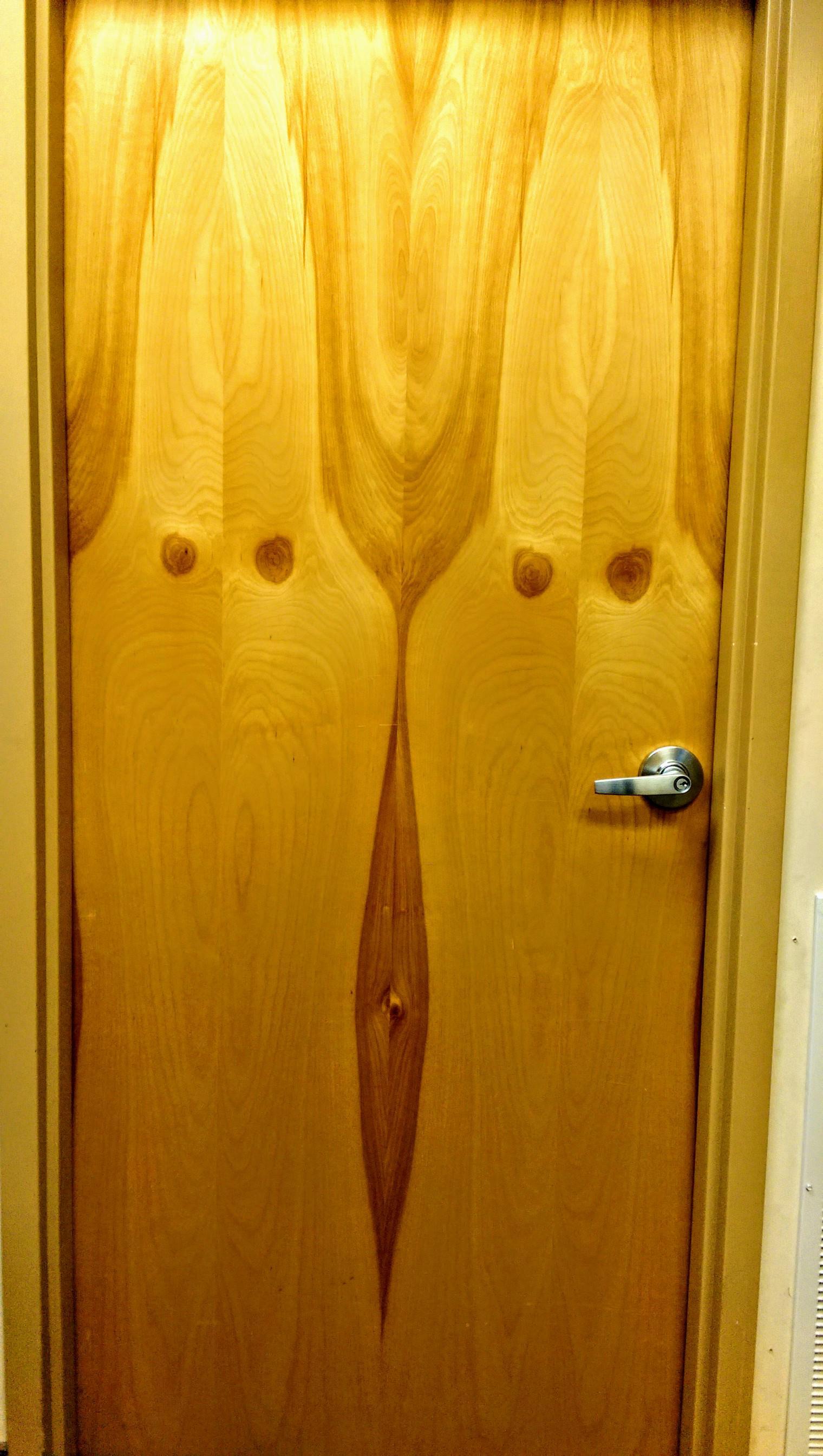 Whites only entry - Door, Tree, Patterns, It seemed, Ku Klux Klan, Pareidolia