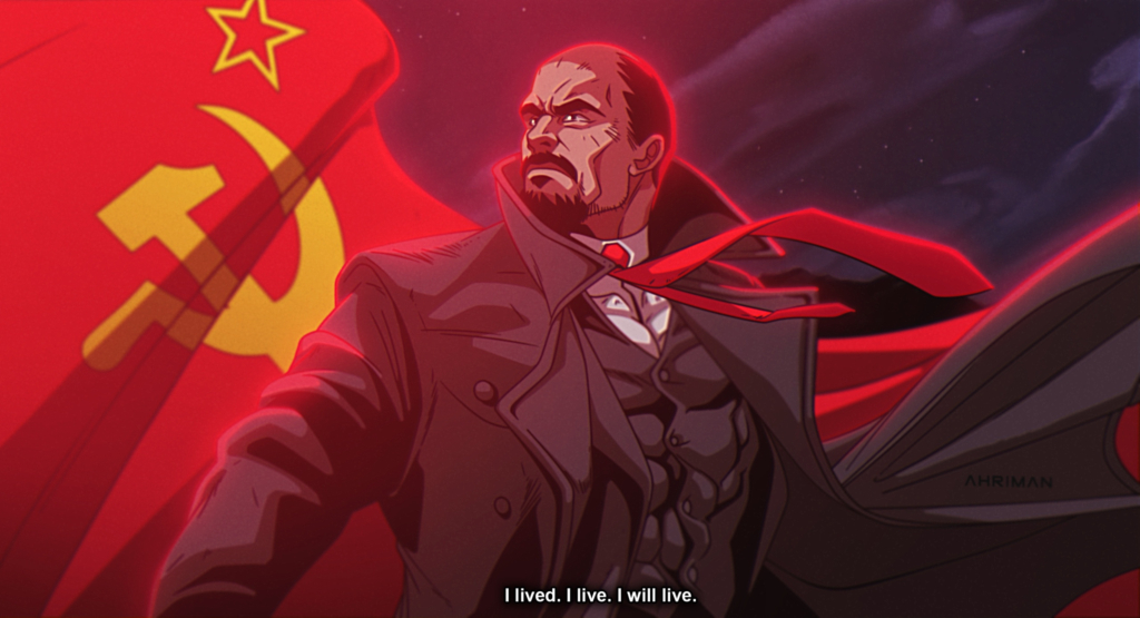 The work of Comrade Ahriman - Ahriman, Art, Lenin, Drawing, Not anime