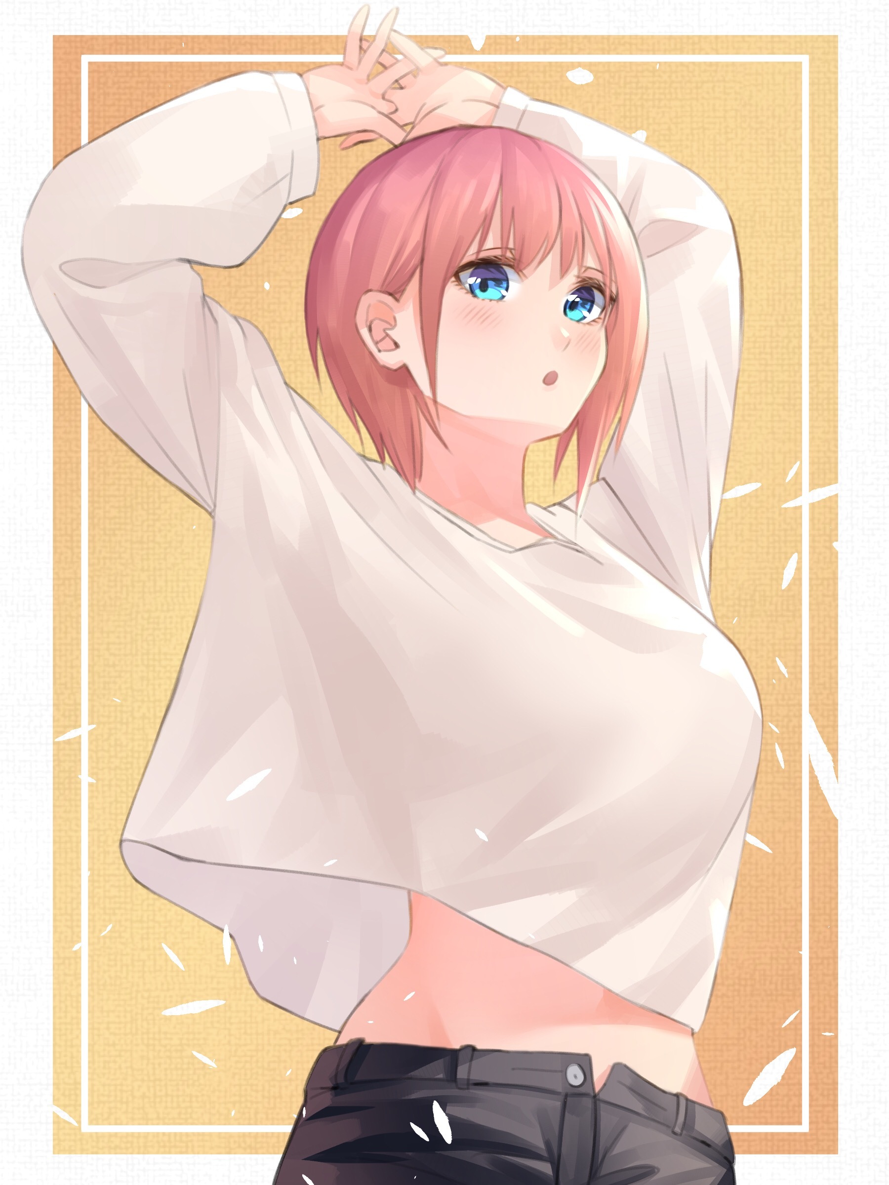 Herd - NSFW, Anime, Anime art, Gotoubun no hanayome, Swimsuit, Underwear, Breast, Longpost