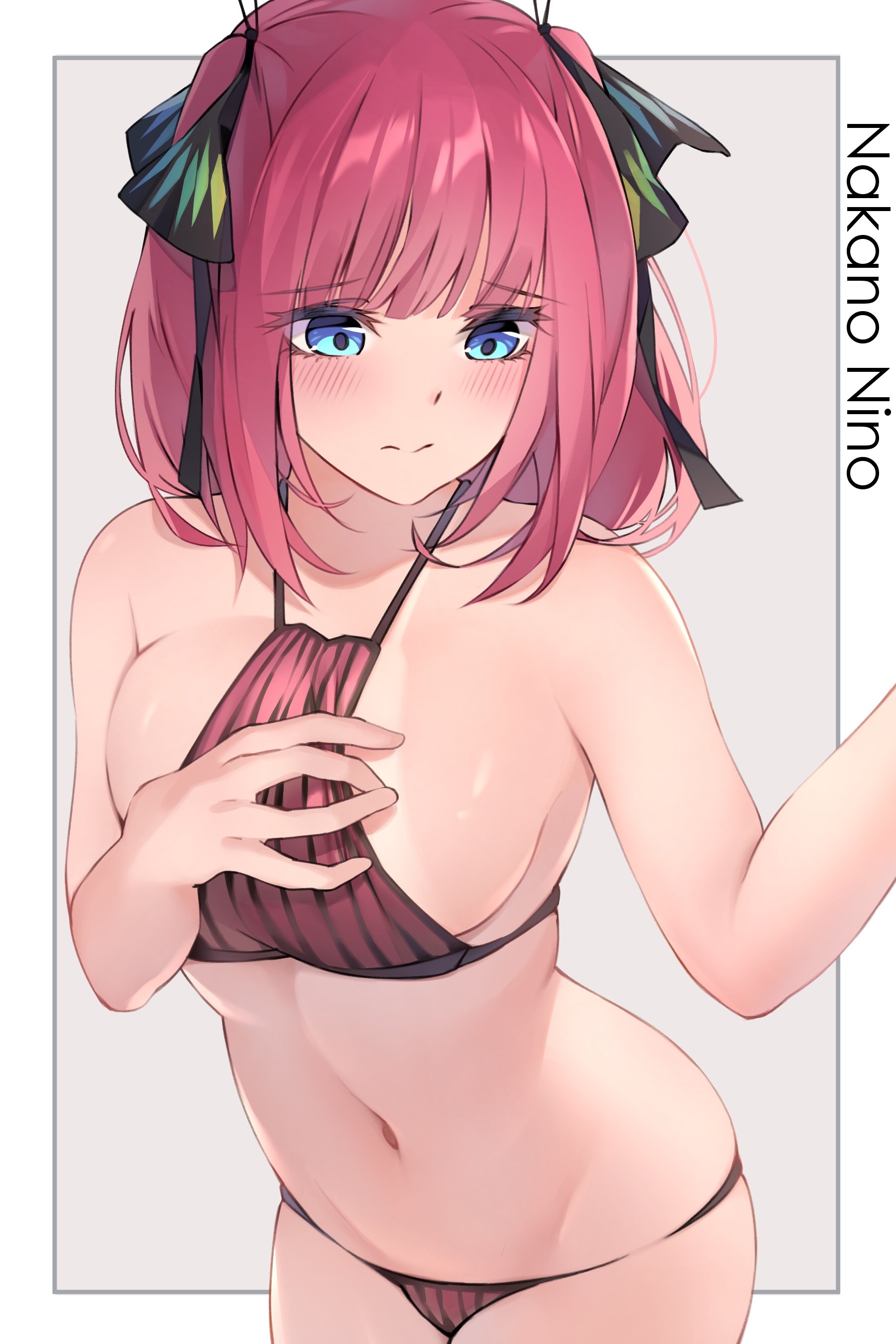 Herd - NSFW, Anime, Anime art, Gotoubun no hanayome, Swimsuit, Underwear, Breast, Longpost