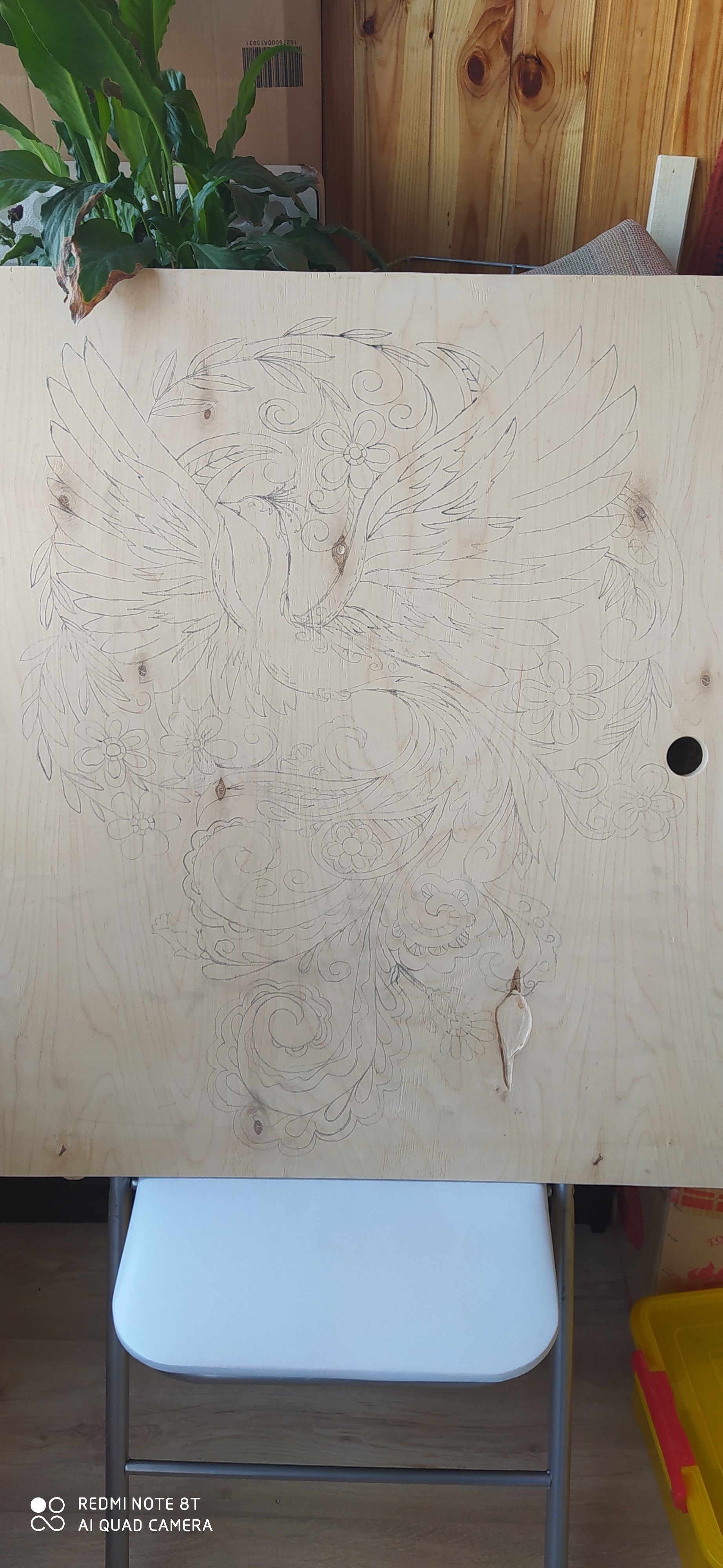 Well, here I am, doing it. Woodburning - My, Needlework, Longpost, Needlework with process, Pyrography, Firebird