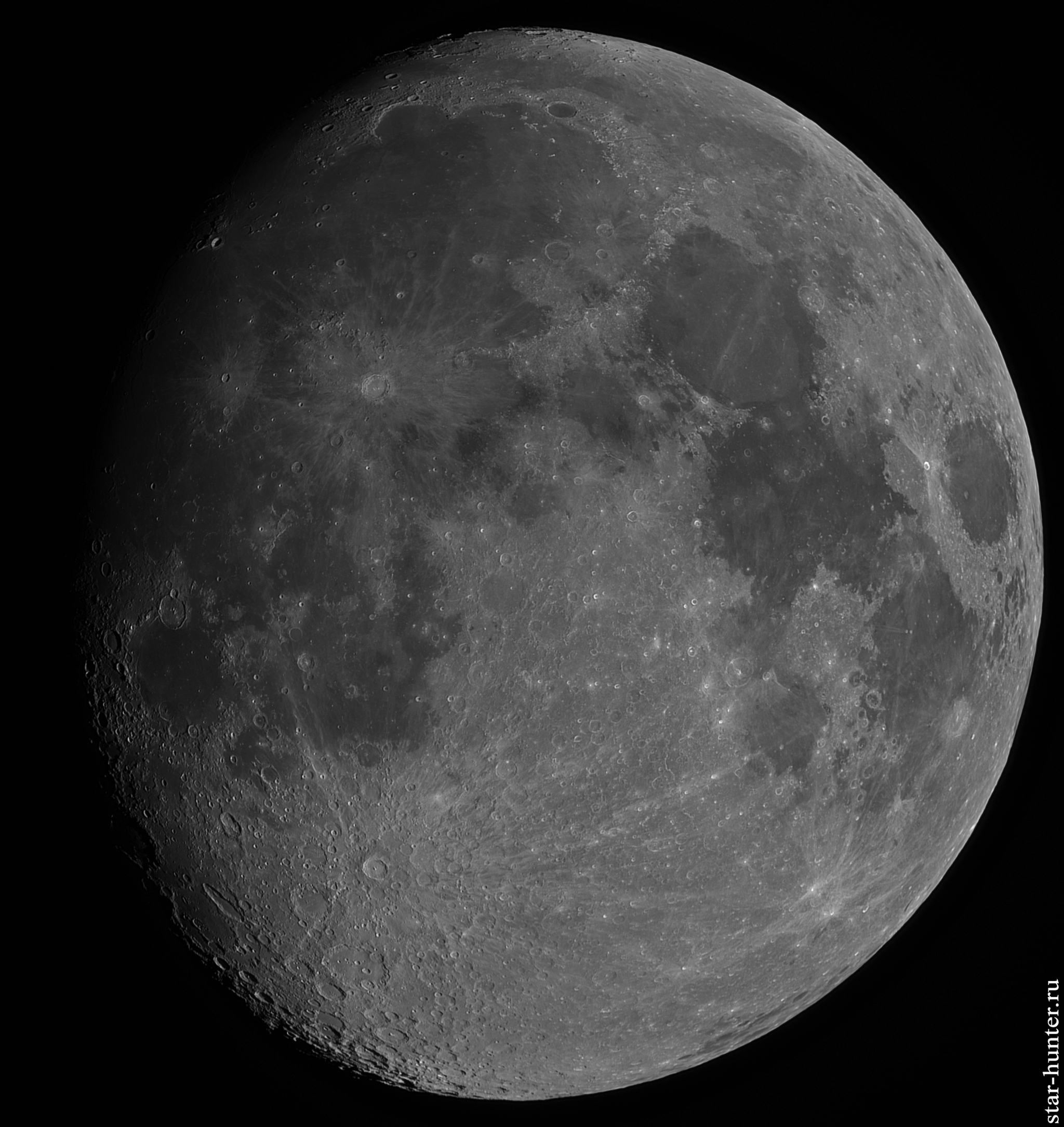 Luna, May 4, 2020, 9:18 pm - My, moon, Astronomy, Astrophoto, Space, Starhunter, Anapa, Anapadvor