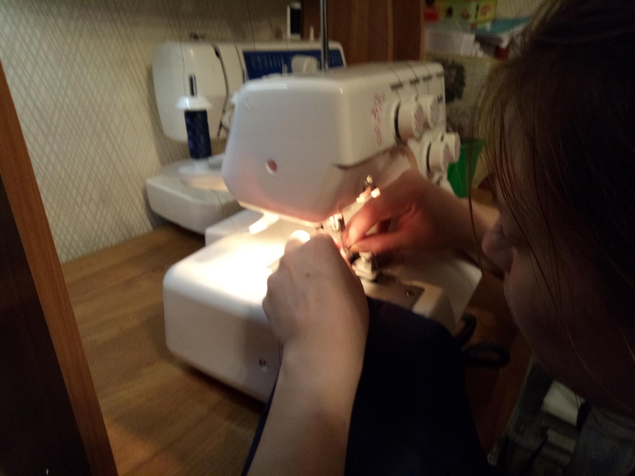 Wife handcrafts - My, Sewing, Women, Idiocy, Video, Longpost