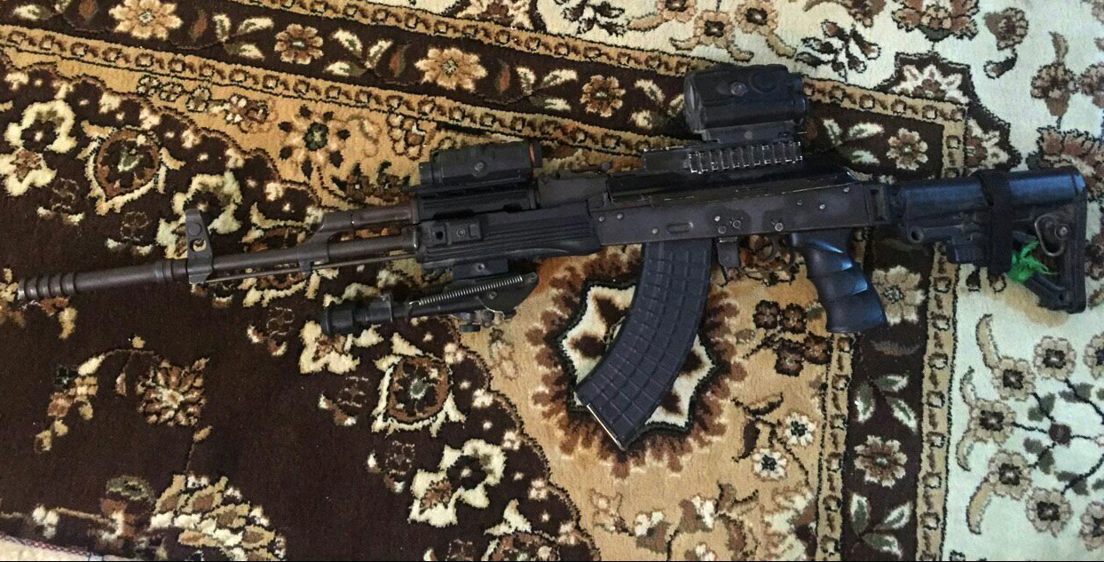 Damn AKs from Iraq - My, Weapon, Kalashnikov assault rifle, Tuning, Tactics, Madness, Near East, Video, Longpost, Vertical video