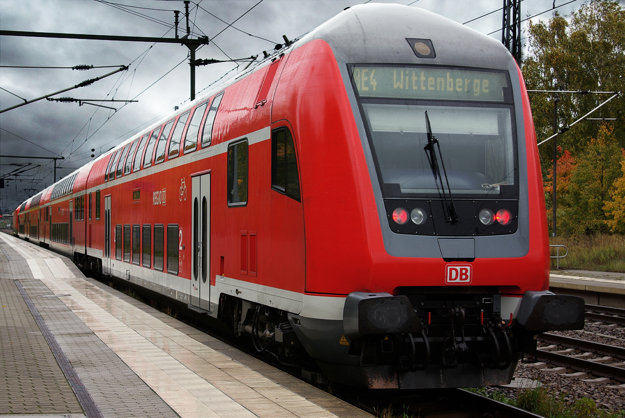 Die Bahn. Ludwigsfelde - Моё, Железная Дорога, Германия, Поезд, Локомотив, Вокзал, ЖД вокзал, Deutsche Bahn, Длиннопост